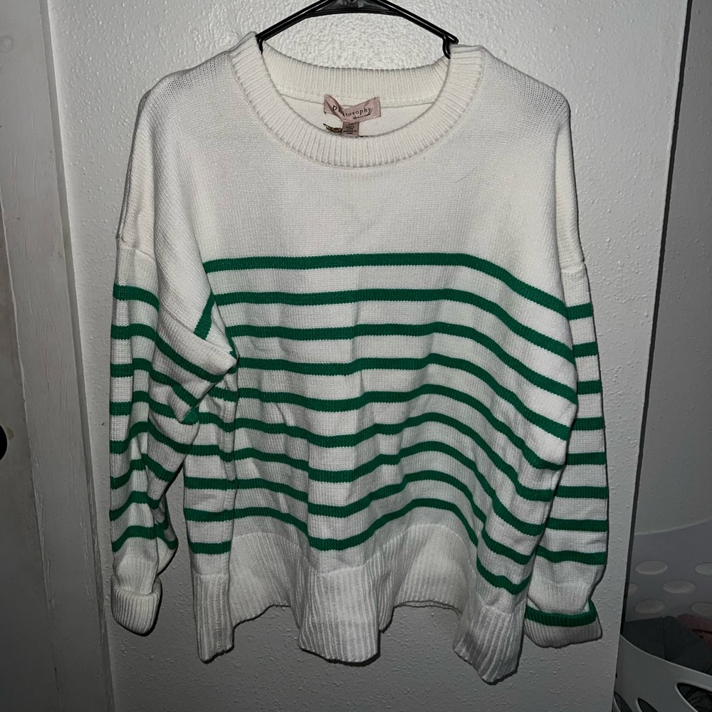 Stripped sweater